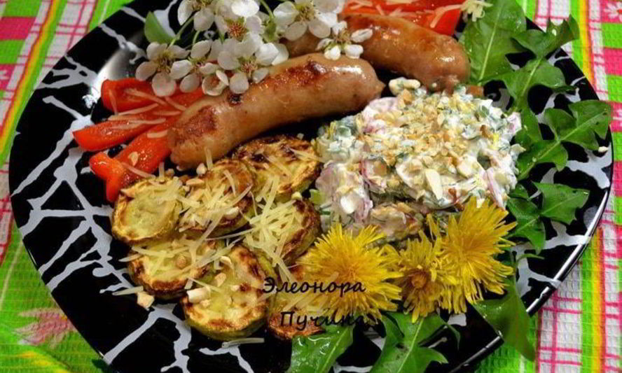 Рецепт салата из одуванчиков