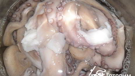 салат из осьминога хтаподи