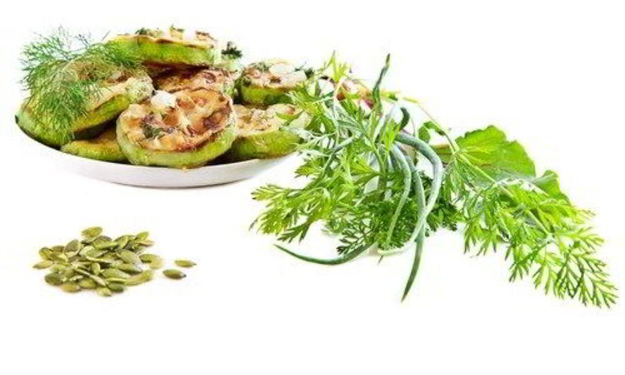 Рецепт салата из цукини с сыром и бальзамическим уксусом