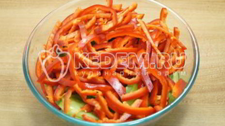 салат из зеленых помидор золотая осень