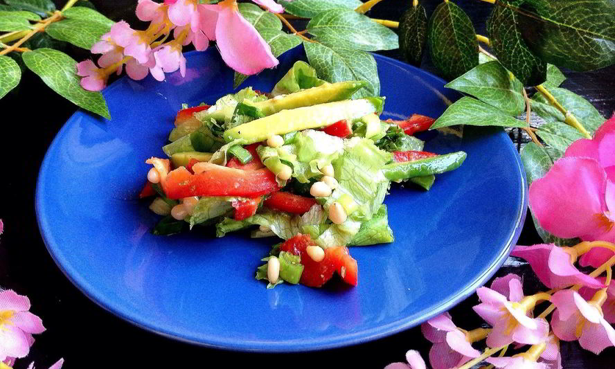 Рецепт салата легкость