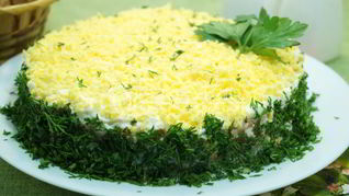 Классический салат Мимоза