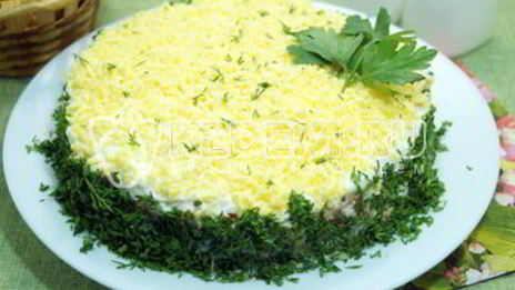 классический салат мимоза