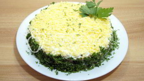 классический салат мимоза