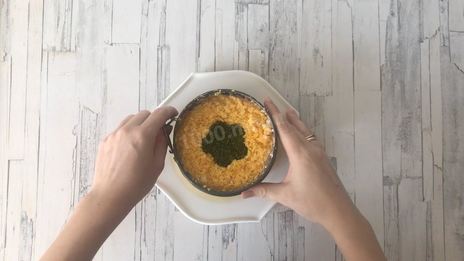 мимоза с тунцом