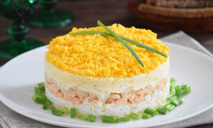 Рецепт мимозы салат классический с сыром