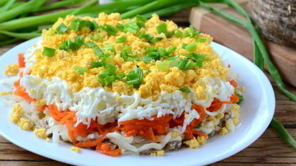 Салат мимоза