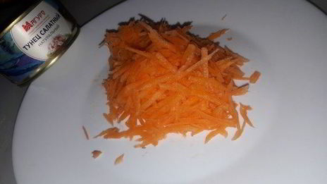 салат-канапе мимоза с тунцом