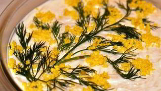 Салат Мимоза с сыром