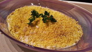 Салат Мимоза с тунцом