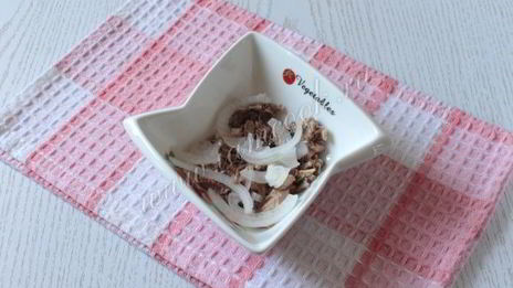 салат мимоза с яблоком