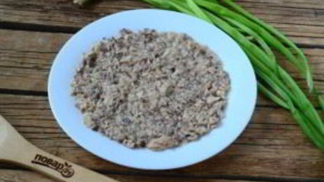 салат мимоза со скумбрией