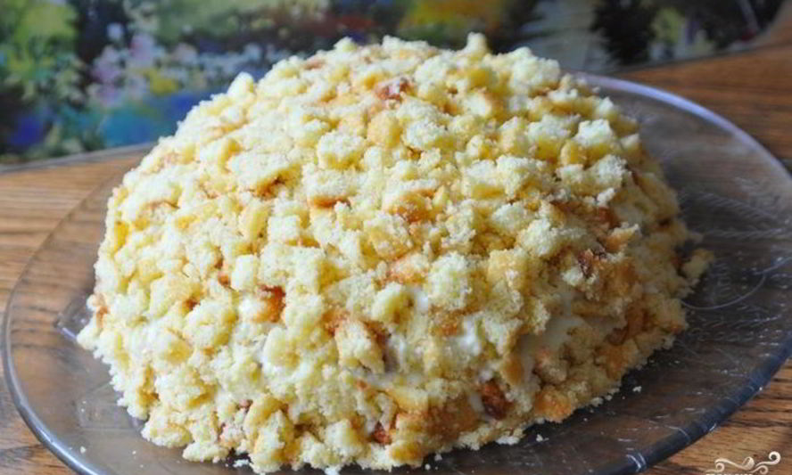 Рецепт торта мимоза