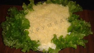 Салат Нежный с ветчиной