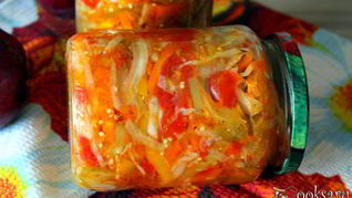 Салат Осень в банке