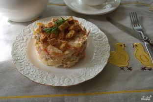 Салат Озорной цыпленок