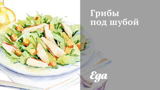 Грибы под шубой