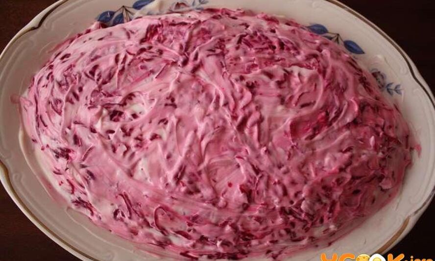 Рецепт классического салата сельдь под шубой