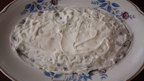 классический салат сельдь под шубой