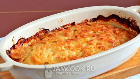 мясо под шубой в духовке