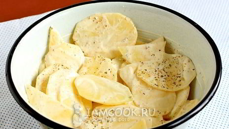 мясо под шубой в духовке