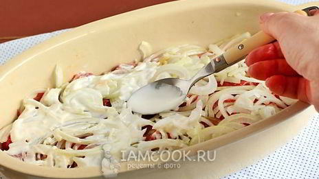 мясо под шубой в духовке