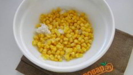 салат крабовый под шубой