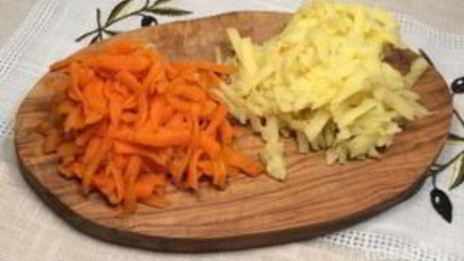 салат печень под шубой