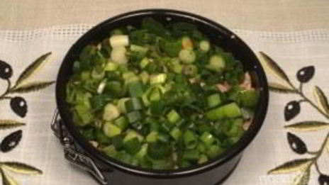 салат печень под шубой