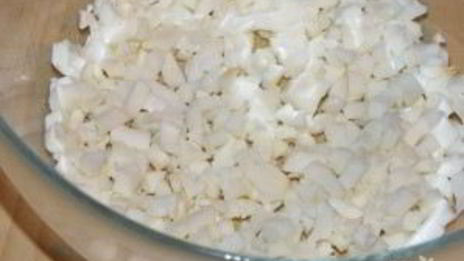 салат сельдь под сырной шубой