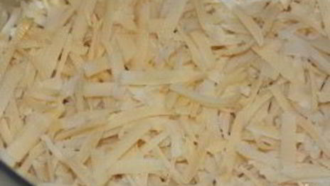 салат сельдь под сырной шубой