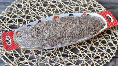 салат шпроты под шубой