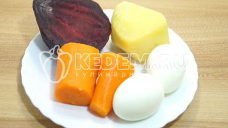 салат заливная селедка под шубой