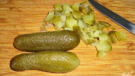 селедка под шубой кубиками