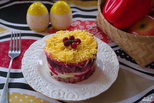 Селедка под шубой порционная