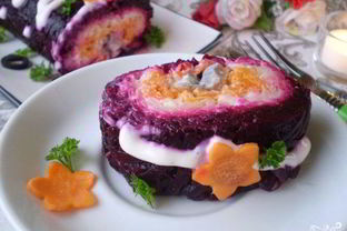 Селедка под шубой рулетом