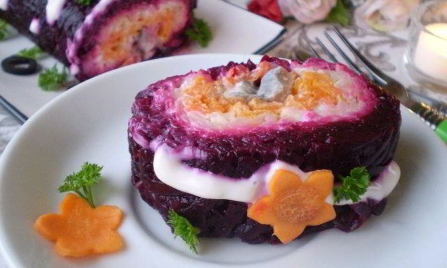 Рецепт селедки под шубой рулетом