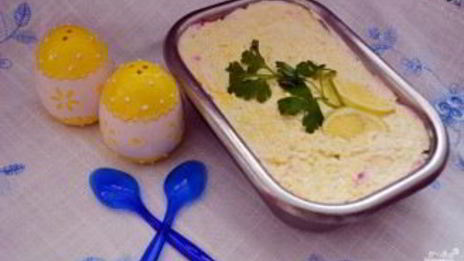 селедка под шубой с плавленным сыром