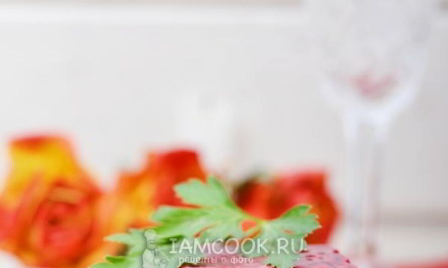 Рецепт селедки под шубой в желе