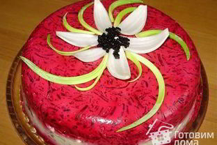 Торт Селедка под шубой