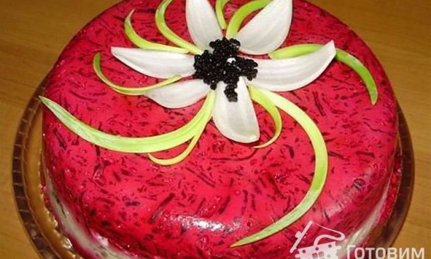 Рецепт торта селедка под шубой