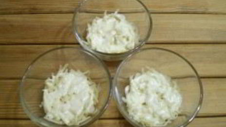 вегетарианская селедка под шубой с нори