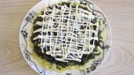 вегетарианская селедка под шубой