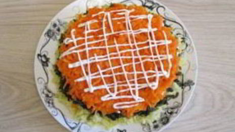 вегетарианская селедка под шубой