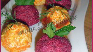 Закуска Селедка под шубой