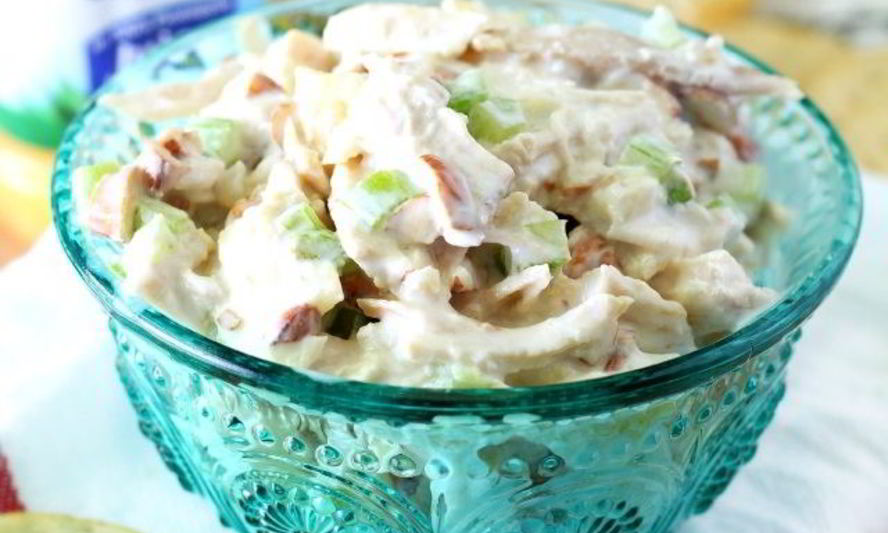 Рецепт салата с ананасом и курицей