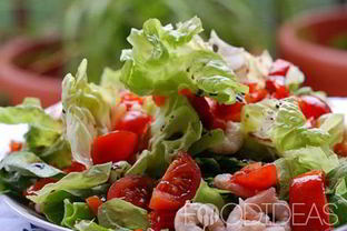 Салат с креветками