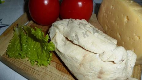 салат с куриной грудкой и фасолью консервированной