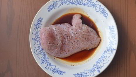 салат с курицей и грейпфрутом