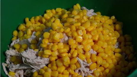 салат с яичными блинчиками